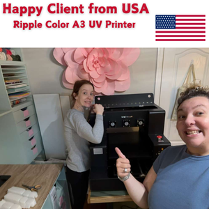 Nuova Stampante Piana <span class=keywords><strong>UV</strong></span> Multifunzione Automatica ad Alta Velocità A3 L805 per la Stampa su Carta, Metallo e Legno - Product Image 4