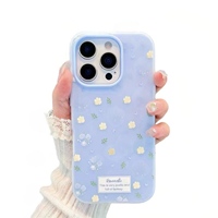Nouvelle coque de téléphone portable en TPU souple à fleurs, antichoc, pour iPhone 15 16 17 Pro Max 12 13 14 Funda iPhone 16 15 Plus