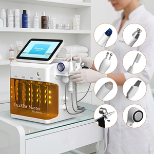 Système de soin du visage Hydra Oxygène LuxSPA Master 9 en 1, microdermabrasion au diamant, pistolet à jet d'oxygène, appareil pour éliminer l'acné et les points noirs - Product Image 1