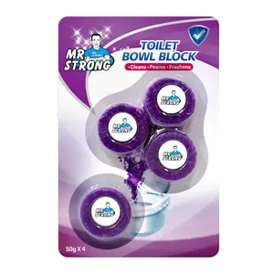 inodoro antibacteriano Suppliers-Tableta colorida para limpieza de inodoro