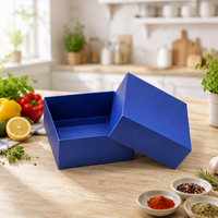 Boîte en carton écologique à couvercle rigide et base, construction durable, grande capacité, conception facile à assembler pour l'expédition en e-commerce en gros