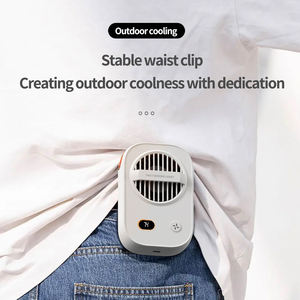 Mini Đi Bộ Đường Dài Xách Tay Tay Clip Fan Cắm Trại Có Thể Sạc Lại Tùy Chỉnh Cầm Tay Mặc Làm Mát Eo Ngoài Trời & Người Hâm Mộ 1200 MAh - Product Image 1