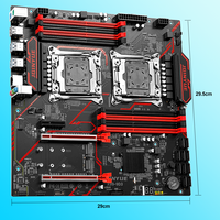 JGINYUE X99-9D3 Motherboard e-atx Motherboard LGA2011-3 soket mendukung E5-2673 V3 CPU DDR3 untuk Desktop baru