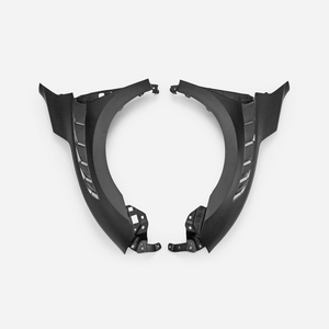 Ailerons avant (largeur standard) avec aérations en carbone pour Honda FK8 Civic Type-R EPA ATTK - Product Image 1