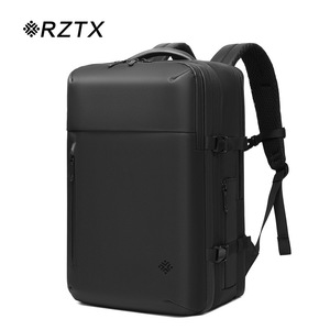 Sac à dos d'affaires multifonctionnel à compression automatique par airbag, grande capacité, géométrique, en tissu Oxford, polyester, imperméable - Product Image 2