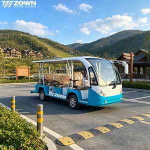 Autobús Turístico Eléctrico de Litio de Alta Eficiencia con Neumáticos Antidesgaste, Apto para Operaciones de Recorridos en Campus y Resorts - Product Image 1