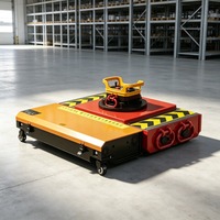 Chariot de transport électrique pour équipement lourd avec cadre en acier renforcé pour le déplacement de groupes électrogènes