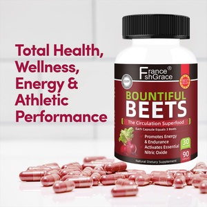 Capsules Premium BEETS, favorisent la santé immunitaire et la santé cardiaque chez les adultes, 90 capsules, complément alimentaire BEETS - Product Image 2