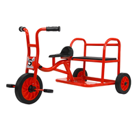 Tricycle pour maternelle, vélo à double pédale, poussette pour la maternelle, peut transporter des personnes, jouet d'extérieur fabriqué en Chine, cadeaux pour enfants
