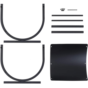 JH-Mech Supports de rangement pour bûches de cheminée en acier pour intérieur et extérieur personnalisés - Product Image 3