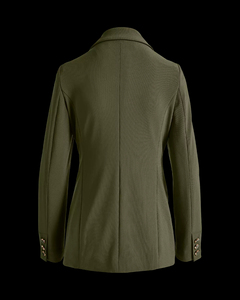 Blazer de Mujer Tipo Boyfriend, Cierre de un Botón, Tejido Sólido con Bordado, Antiarrugas - Product Image 6