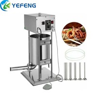 Machine à saucisses de remplissage de saucisses de viande électrique à utiliser dans la cuisine à vendre hot dog