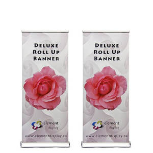 Présentoir d'exposition de haute qualité bon marché bannière enroulable simple face personnalisée <span class=keywords><strong>kakemono</strong></span> support de bannière enroulable rétractable en aluminium - Product Image 3