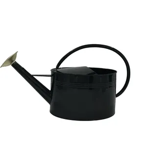 7L oval metal watering can in bulk design water bucket garden watering can