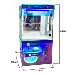 1-Player personalizzato a gettoni Mini metallo giocattolo gru artiglio macchina piccolo <span class=keywords><strong>gioco</strong></span> Arcade per bambini macchina per le bambole di intrattenimento - Product Image 4
