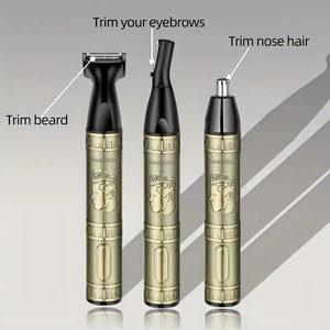 All-in-One Cordless Grooming Kit for Men Hair Trimmer Razor <b>Shaver</b> Body/Nose/Ear Trimmer-Aluminum Alloy Construction - Product Image 2