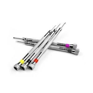 Cacciavite di Precisione a Testa Piatta in Acciaio Inox 0.6-2.0mm, Strumento per Riparazione di Orologi e Gioielli per Orologiai - Product Image 2