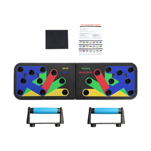14-in-1 Abs Dip standları çok fonksiyonlu <span class=keywords><strong>Push</strong></span>-Up Fitness kurulu göğüs kas egzersiz gücü kol <span class=keywords><strong>Push</strong></span>-up raf kurulu - Product Image 4