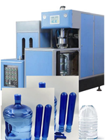Vente en usine Remplissage d'eau 5 gallons Machine de moulage par soufflage semi-automatique Machine de fabrication de soufflage de bouteilles Bengo PET