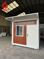 Maison mobile de luxe de 20 pieds, conteneur préfabriqué en acier, pour habitation, chambre, mini-bureau, usage en supermarché