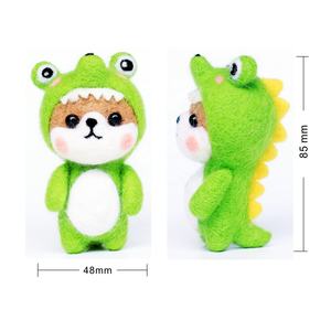 Kit de Démarrage pour Feutrage à l'Aiguille, Animaux en Feutre 3D, Accessoires DIY, Outils d'Artisanat Manuel, Figurines Personnalisées en Feutre - Product Image 2