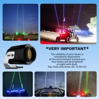 15W Fantaisie Vente Rock Chase Couleur Laser Phare Optibeam Aimant Suv Buggy Bateau Force Rouge Côté Auto Disque Dur Led Barre Lumineuse