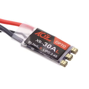 ESC XR-30AL de AGFRC, bajo costo, 2-4S, 4.5g, ligero, BLheli_S sin escobillas, para modelos/máquinas industriales/drones - Product Image 3