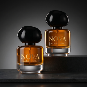 Flacon pulvérisateur de <span class=keywords><strong>parfum</strong></span> 30 ml en verre transparent carré avec base épaisse, logo personnalisé, boîte, fabricant OEM ODM avec diffuseur à bâtonnets - Product Image 5