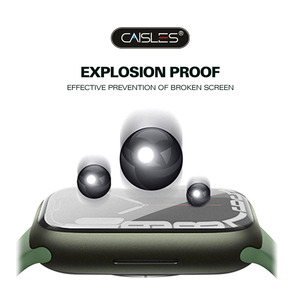 Caisles Siêu 49Mm <span class=keywords><strong>Nano</strong></span> 3D Bảo Vệ Màn Hình Cho Apple Đồng Hồ SE 44Mm 38Mm 40Mm 41Mm Chống Vân Tay Chống Nổ Bong Bóng Miễn Phí - Product Image 3