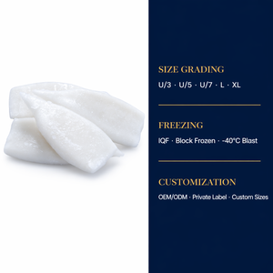 Tubo di Calamaro Fresco Personalizzato per Esportazione Cina-Argentina Pacifico - Prezzo Scontato U5 - Product Image 2