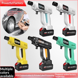 Idropulitrice Wireless <span class=keywords><strong>per</strong></span> Auto 30 Bar in ABS e Rame Bianco/Nero/Arancione - Product Image 2