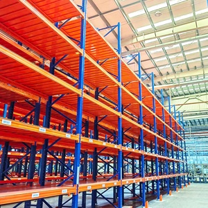 Stockage d'entrepôt personnalisé pour rayonnages robustes réglables de 1000 kg, type palette, multi-niveaux, haute capacité pour entrepôt industriel - Product Image 1