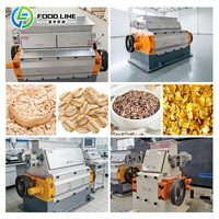 Machine à moudre le riz à épaisseur de copeaux réglable et sortie de copeaux uniformes