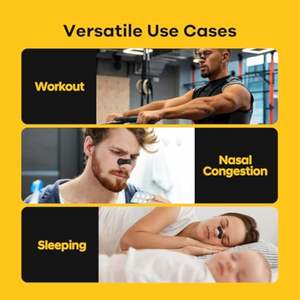 Kit de démarrage de dilatateur de nez magnétique en gros <span class=keywords><strong>Patch</strong></span> nasal dilate les narines respiration douce pour prévenir le ronflement bandelettes nasales magnétiques - Product Image 4