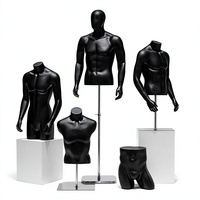 Sportbekleidung Herren Schaufenstermodell Halbkörper-Schaufensterpuppe mit Ständer Hochwertiges FRP-Material Unterwäsche-Präsentationsständer