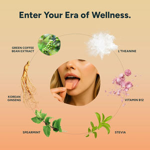 Extracto de café verde sin azúcar de alta calidad de marca privada y tiras orales con L-teanina y vitaminas que reducen la fatiga y aumentan la energía. - Product Image 6