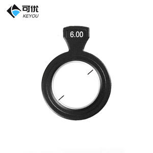 Lentille d'essai Keyou, monture simple, verre optique 26 mm, 20,0 dioptries, lentilles pour myopie pour examen d'optométrie - Product Image 3