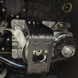 UK Silver Single Tub All-In-One Mini Electric Washer <strong>Dryer</strong> High-Efficiency 10kg Brand Washing Machine Household Appliance EU - Product Image 6