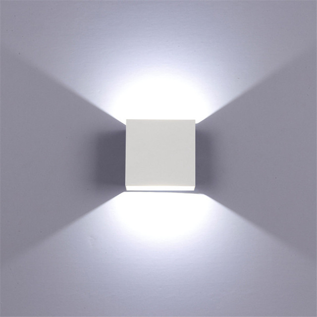 LED Wall Lamps 7W 12W Modern Aluminium Wall Light for Indoor and Outdoor Decorative