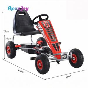 Cuatriciclo <span class=keywords><strong>Grande</strong></span> de 4 <span class=keywords><strong>Pedales</strong></span> para Adultos, <span class=keywords><strong>Go</strong></span> <span class=keywords><strong>Kart</strong></span> de Carreras con Estructura de Acero Resistente y Neumáticos, Vehículo de Fitness de 4 Ruedas con <span class=keywords><strong>Pedales</strong></span> - Product Image 2