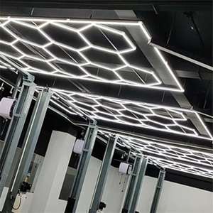 새로운 동향 매달려 긴 Led 육각형 램프 빛 천장 벌집 차고 빛에 대 한 Led 램프 빛 - Product Image 6