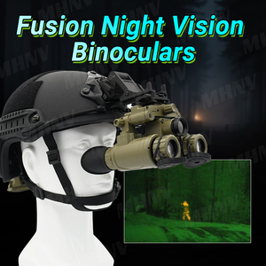 อุปกรณ์มองกลางคืนแบบสองตา MHNV Dual Gen 2 3 Thermal Binocular Night Vision Device และกล้องถ่ายภาพความร้อน 640*512 12um MH F-PVS31 Fusion Thermal Night Vision - Product Image 4