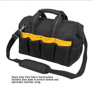 Free sample Heavy Duty <b>Tool</b> <b>Bag</b>,Wide Mouth <b>Tool</b> Tote <b>Bag</b> with Adjustable Shoulder Strap,Waterproof <b>Tool</b> Organizer <b>Bag</b> - Product Image 2