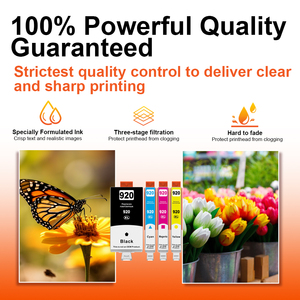 <span class=keywords><strong>Cartouche</strong></span> d'encre couleur Topjet 920XL <span class=keywords><strong>920</strong></span> <span class=keywords><strong>XL</strong></span> CB051A CB815A CB057A compatible avec l'imprimante jet d'encre <span class=keywords><strong>HP</strong></span> HP920 Officejet 6000 6500 E709 - Product Image 4