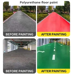 Peinture de sol extérieure antidérapante et résistante à l'usure, revêtement de sol industriel en polyuréthane en deux parties pour sols en béton - Product Image 3