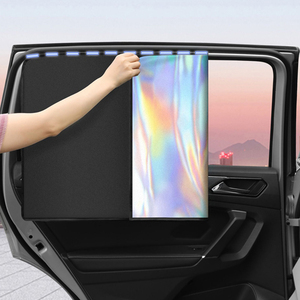 Parasole Estivo per Auto CHONGTENG Riflettente Laser per Parabrezza Anteriore con Protezione UV e Tendine Magnetiche Pieghevoli per Finestrini Laterali - Product Image 2