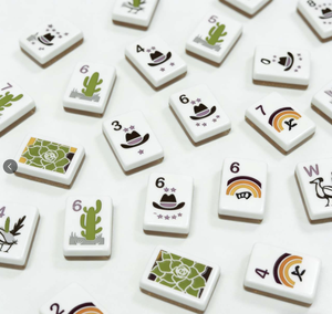 Factory-Made American-style Acrylic Crystal Mini Mahjong Set, Outdoor Travel Mahjong Set, <b>Entertainment</b> Hand-rolled Mahjong Set. - Product Image 6