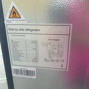 Réfrigérateur Électrique Domestique Neuf en Acier Inoxydable Noir 500L <span class=keywords><strong>avec</strong></span> <span class=keywords><strong>Distributeur</strong></span> <span class=keywords><strong>d</strong></span>'<span class=keywords><strong>Eau</strong></span> et Refroidissement par Air – Prix Abordable, Direct Usine - Product Image 4