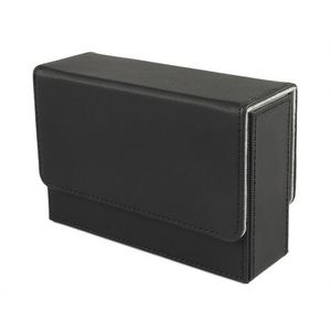Étui portable en cuir PU pour cartes à collectionner avec fermeture magnétique, thème fantaisie rouge et noir 26,5x18x10cm - Product Image 6