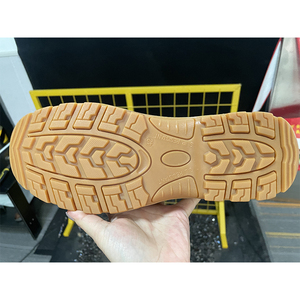 DSF1024 Yellow <b>Safety</b> <b>Working</b> Boots Anti Puncture Sole High Top Lace Up Waterproof Outdoor Custom Logo Hiking <b>Shoes</b> - Product Image 3